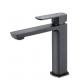 PVD Electroplating Solid Brass Single Hole Basin Mixer Tap