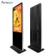 49 Floor Stand Digital Waterproof Signage Kiosk Lcd Tv With IR Touch For Schools