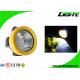 Portable Cordless LED Mining Light Rechargeable Headlamp 2.2Ah Lithium Ion Battery