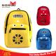Yellow / Red / Blue Kids Cartoon Backpack For Boys Lightweight Shockproof