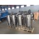Stainless Steel Industrial Water Filtering Housing 316L Multi Bag