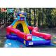 Inflatable Baseball Game Red Inflatable Bungee Run Basketball Hoop And Ball Game For Playing Center