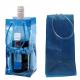 Transparent PVC cooler bag wine bottle ice bag