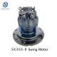 Excavator Hydraulic Pump Motor Parts With 16 Holes Slewing Motor SK350-8 Swing Motor