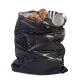 40-45 Gallon Large Black HDPE Garbage Bag Water Proof Tie Handle