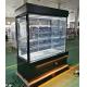 5 Layer Vertical Cake Display Counter Black White Marble Base