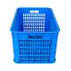 PP Supermarket Storage Mesh Basket for Fruit Vegetable Multifunction Blue Fruit Basket