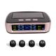 Smart Car TPMS Tyre Pressure Monitoring System Solar Power USB Charging Real Time Type