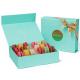 Waterproof Gloss Varnishing Food Packaging Box For Macaron