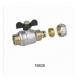 Male thread Brass Ball Valve 10030 for 30Bar and Multilayer pipe