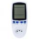 Factory Price Power Energy Meter Voltage Amps Electricity Usage Monitor Socket with Digital Big LCD Display