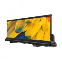 SMD3528 Taxi Top Led Display Ultra Thin Roof Mounted Screen For Car