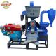 DONGYA AGRO 20hp Combined Commercial Water Cooled diesel Type Rice Mill Machine 650kg-1500kg