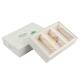 Recycled Lid And Base Tea Bag Box Packaging Sturdy Cardboard With Paper Divider