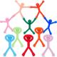 10PCS Humanoid Fridge Magnets Colorful Magnetic Toys For Kids And Decoration