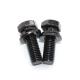 Spring Lock Carbon Steel Black Oxide Hex Bolts Washer Assemblies for Purchase