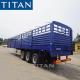 Customizable 40 Ton Bulk Cargo Fence Trailer for Ghana