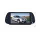 7 Inch TFT PAL, NTSC DC12V LCD Rearview Mirror / Rear View Mirror Monitor With Two way AV Input