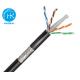 PVC Jacket Outdoor SFTP CAT6  LAN Cable CCA Internet Network Cable