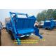 10m3 Sewage Suction Vehicle 4x2 Swing Arm Garbage Container Truck 290hp