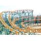Space Trip Roller Coaster Amusement Park With 405M Track Length