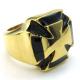 Tagor Jewelry Super Fashion 316L Stainless Steel Casting Ring PXR348