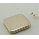 High quality metal square pocket compact mirror/cosmetic mirror/makeup mirror