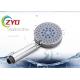 Dia 100mm Waterfall Shower Head , G1/2 Male Screw Chrome Handheld Shower Head