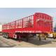 Cargo Transportation Fence Semi Trailer 40000kg For Heavy Load