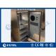304 Stainless Outdoor Telecom Cabinet IP55 Waterproof Corrosion Resistance