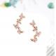 Pandora Earrings Butterfly Earrings 18K Gold Diamond Earrings For Women