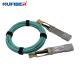 OM3 100G Active Optical Cables QSFP28 To QSFP28 Cable Length Customized