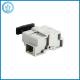 Injection Molding 5 Pole Wire Protected Connector Fuse Terminal Blocks FT06-5W With Brass Clamping Unit