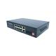 Intelligent Poe Switch Unmanaged With 8 Gigabit Port 2 SFP Port