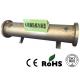 R134a Refrigerant Stainless Steel Heat Exchanger Sea Water Tube Medium