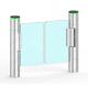 Outdoor DC Motor Swing Gate Turnstiles 980mm Height Counter Display Wing Barriers Panel