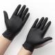 nitrile Material and black Color Nitrile examination gloves