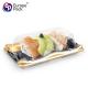 High quality PS square disposable japanese food sushi tray