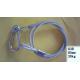 Plastic coated Stage Light Clamp / Safety Rope hook for Pub, Club Lighting