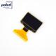 Polcd 0.96 Micro OLED Monochrome Display 128x64 4 Wire SPI Interface White Pmoled
