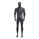 Human Athletic Male Mannequin , Matte Fiber Glass Upright Full Body Mannequin