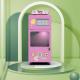 Electric Automatic Cotton Candy Vending Machine 36 Patterns With Flexible Precise Arm