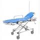 55CM 159KG Stainless steel stretcher for emergency treatment with adjustable height