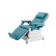 Electric Medical Outpatient Dialysis Phlebotomy Chair 4 Section On Casters