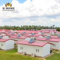 Rock Wool Sandwich Panel Prefab House Quick Built Movable Prefab Mobile House