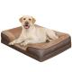 TPU 35in Gel Memory Foam Dog Bed 7 Inch Thick Orthopedic Dog Bed