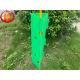 Fireproof Corrugated Plastic Tree Guards Green Triangular 300gsm