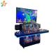 Stand Up 4 Player Fish Game Tables 55 Inch HD LG Monitor Fish Hunting Machine