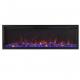 2800mm Built-in Electric Fireplace 750-Watt / 1500-Watt Three Diming LED Light