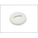 White PPS RFID Laundry Tag Token Monza 4QT Hotel Cloth Management Washable Buttons